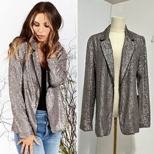 NWT Drew Amelie Sequins Jacket Size M Celebration  Holidays Glam New Year Party